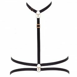 Bluebella Theodora Elastic Harness Black/Gold