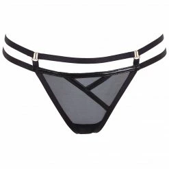 Bluebella Lingerie Edena Thong Black
