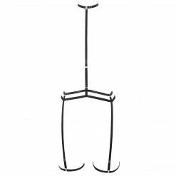 Bluebella Edena Suspender Harness (with Detachable Harness) Black