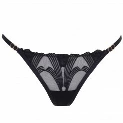 Bluebella Lingerie Jane Thong Black