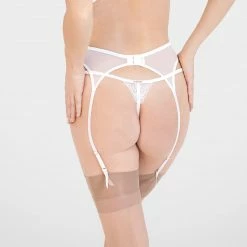 Bluebella Lingerie Marseille Suspender White