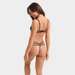 Bluebella Cassia Thong Black