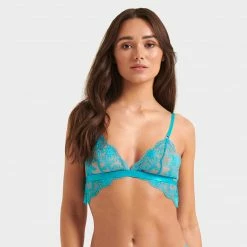 Bluebella Lingerie Marseille Lace Bralette Peacock Blue