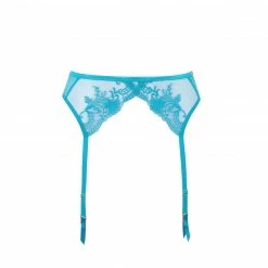 Bluebella Lingerie Marseille Suspender Peacock Blue 10 Bluebella Lingerie Marseille Suspender Peacock Blue