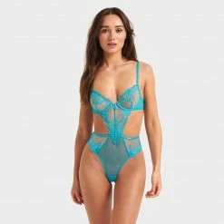 Bluebella Marseille Wired Body Peacock Blue Lingerie