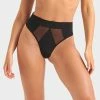 Bluebella Lingerie Orla High-Waist Brief Black