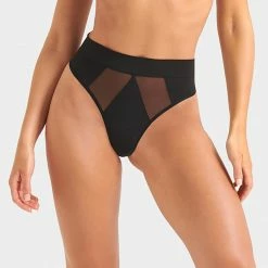 Bluebella Lingerie Orla High-Waist Brief Black