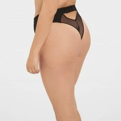 Bluebella Lingerie Orla High-Waist Brief Black