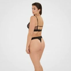 Bluebella Orla Thong Black Lingerie