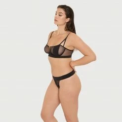 Bluebella Orla Thong Black Lingerie