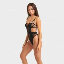 Bluebella Orla Wired Body Black Lingerie