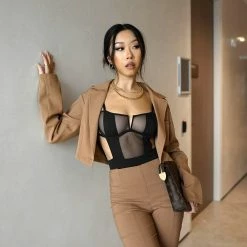 Bluebella Orla Wired Body Black Lingerie