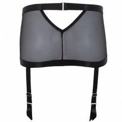 Bluebella Sawyer Skirt Suspender Black Lingerie