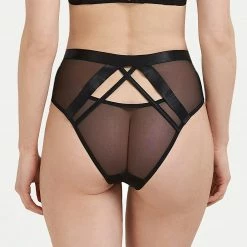Bluebella Sawyer High-waist Brief Black