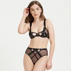 Bluebella Sawyer High-waist Brief Black 13 Bluebella Sawyer High-waist Brief Black
