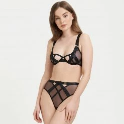 Bluebella Sawyer High-waist Brief Black 14 Bluebella Sawyer High-waist Brief Black