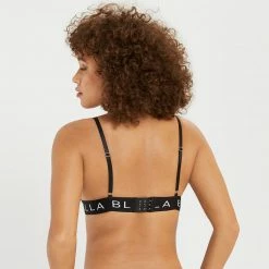 Bluebella Lulu Eco Bamboo Non Wired Bra Black/White Lingerie