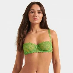 Bluebella Lingerie Audrey Bra Forest Green