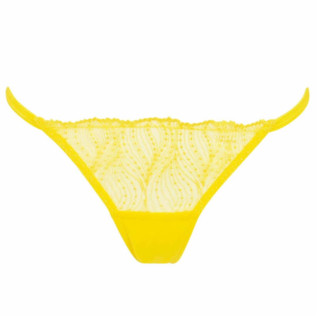 Bluebella Irena Brief Blazing Yellow Lingerie 3 Bluebella Irena Brief Blazing Yellow Lingerie