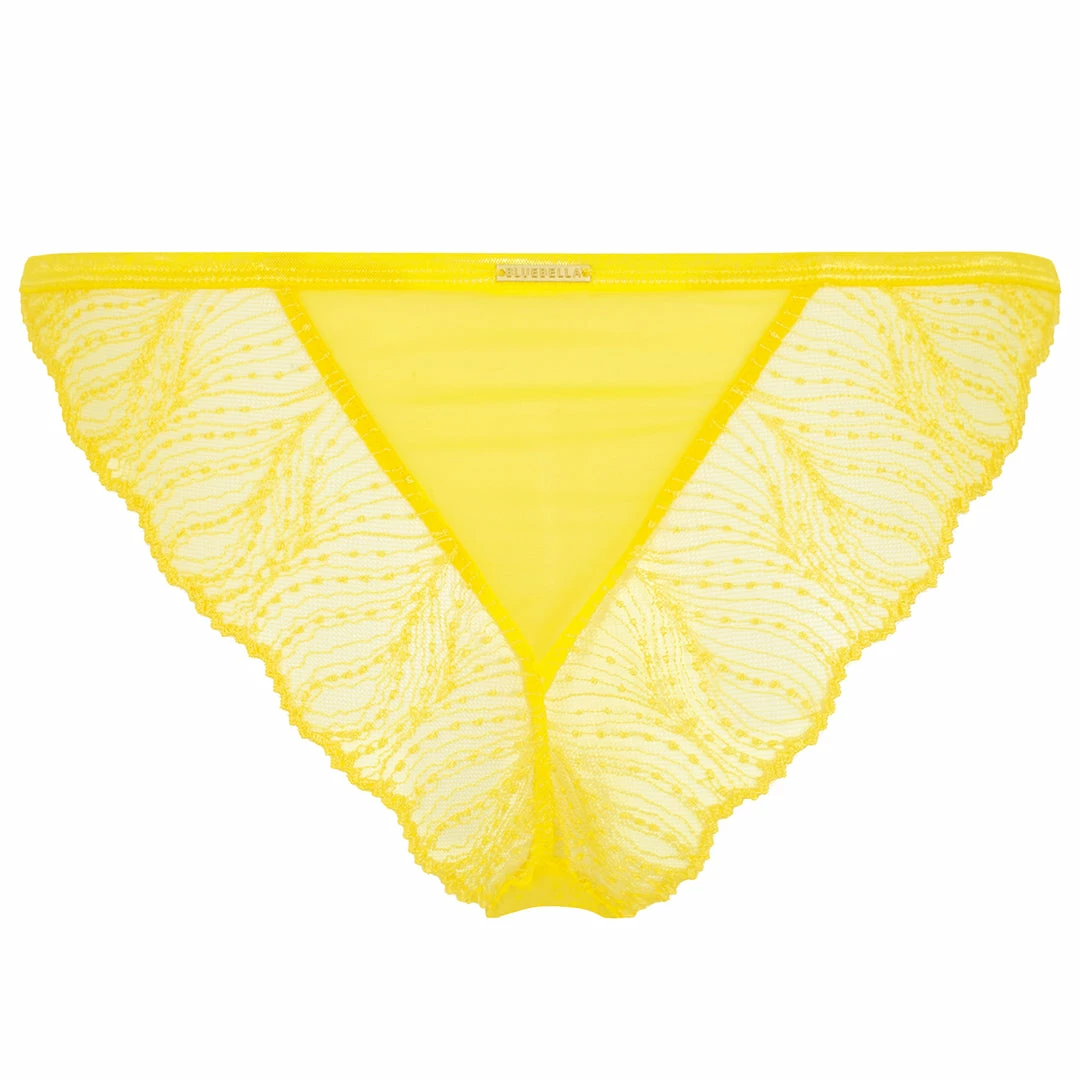 Bluebella Irena Brief Blazing Yellow Lingerie 4 Bluebella Irena Brief Blazing Yellow Lingerie
