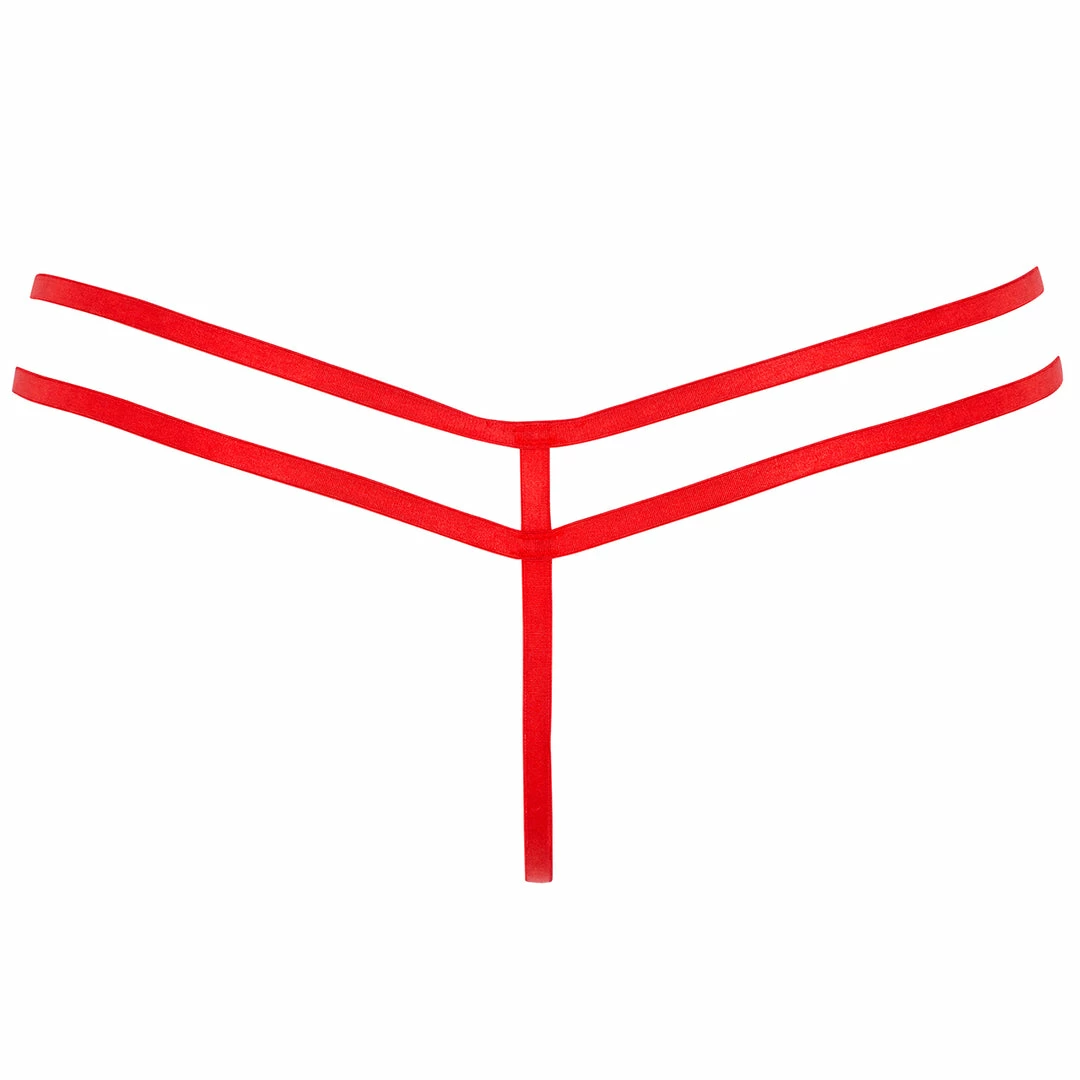 Bluebella Lingerie Anaya Thong Flame Scarlet 4 Bluebella Lingerie Anaya Thong Flame Scarlet