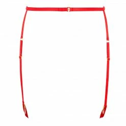 Bluebella Anaya Suspender Flame Scarlet Lingerie