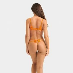 Bluebella Lingerie Colette Thong Orange Peel