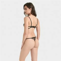 Bluebella Lingerie Adeline Bra Sheer/Black