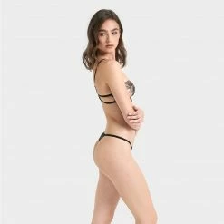 Bluebella Lingerie Adeline Bra Sheer/Black