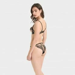 Bluebella Adeline Brief Sheer/Black