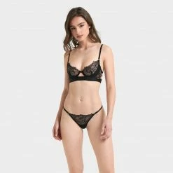 Bluebella Alanna Brief Black Lingerie