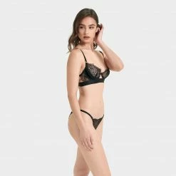 Bluebella Alanna Brief Black Lingerie