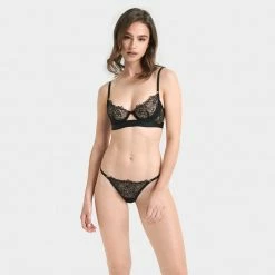 Bluebella Alanna Thong Black Lingerie