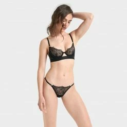 Bluebella Alanna Thong Black Lingerie