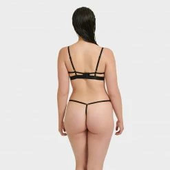 Bluebella Alanna Thong Black Lingerie