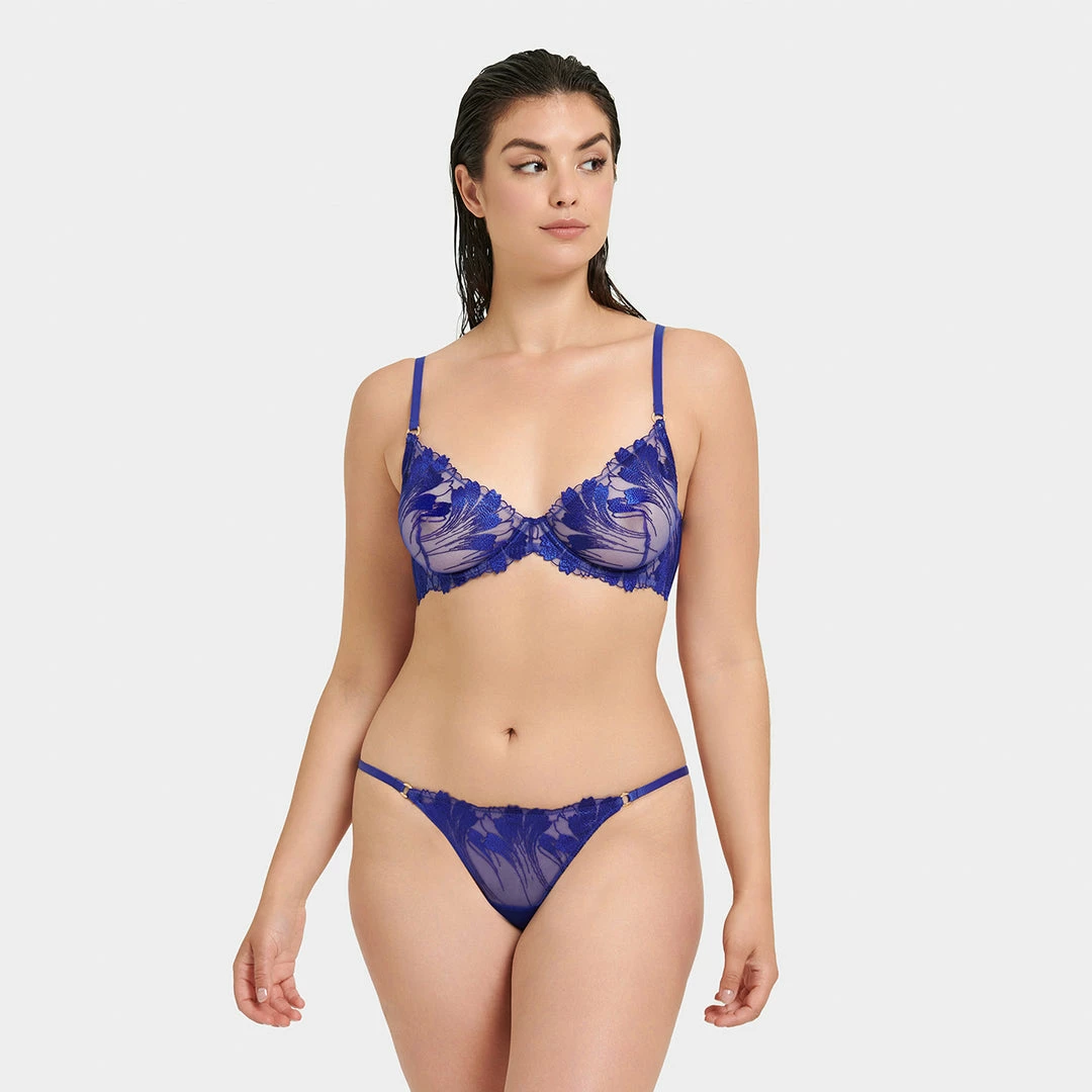Bluebella Lingerie Colette Brief Surf The Web Blue 8 Bluebella Lingerie Colette Brief Surf The Web Blue