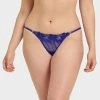 Bluebella Lingerie Colette Brief Surf The Web Blue