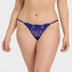 Bluebella Lingerie Colette Brief Surf The Web Blue