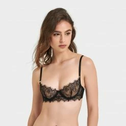 Bluebella Grace Bra Black Lingerie