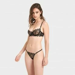 Bluebella Grace Bra Black Lingerie