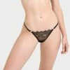 Bluebella Grace Thong Black