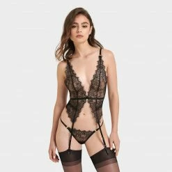 Bluebella Grace Soft Basque Black