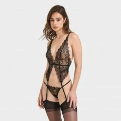 Bluebella Grace Soft Basque Black