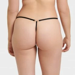 Bluebella Lingerie Rafaela Thong Black