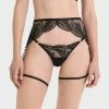 Bluebella Rafaela Thigh Harness Black Lingerie
