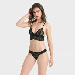Bluebella Lingerie Tori Soft Bralette Black
