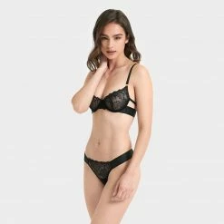 Bluebella Lingerie Tori Brief Black