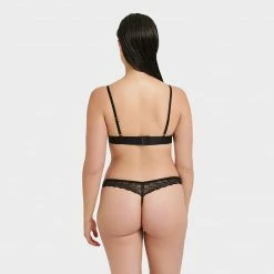 Bluebella Tori Thong Black Lingerie