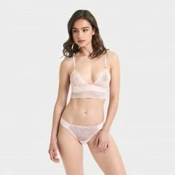 Bluebella Lingerie Tori Soft Bralette Pale Pink