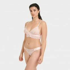 Bluebella Lingerie Tori Soft Bralette Pale Pink